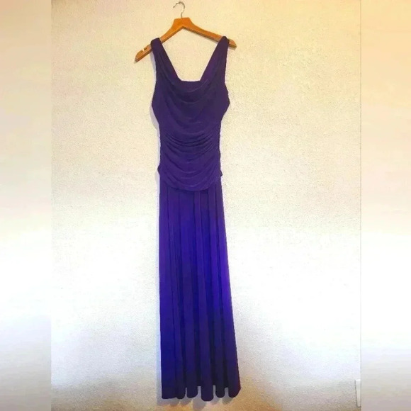 Bebe Purple Mermaid Maxi Dress - Picture 3 of 8